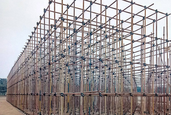 沈陽腳手架中的支撐腳手架的地基要求