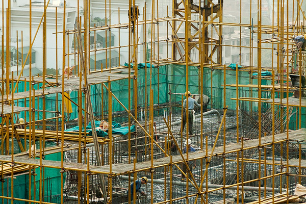 施工過程中沈陽腳手架防銹層脫落怎么辦？